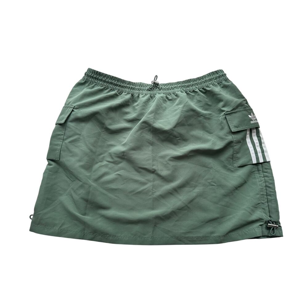 NWT Adidas Women's 3 stripe cargo skirt-L